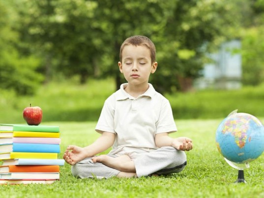Many schools in United States are getting better results by teaching meditation to students